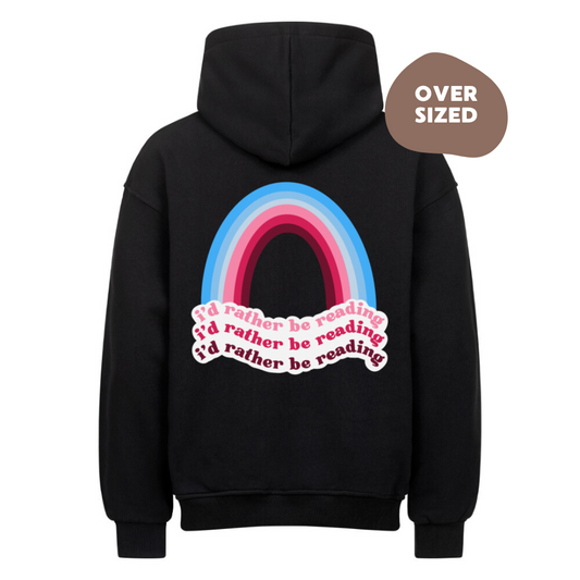 RATHER BE READING Unisex Hoodie